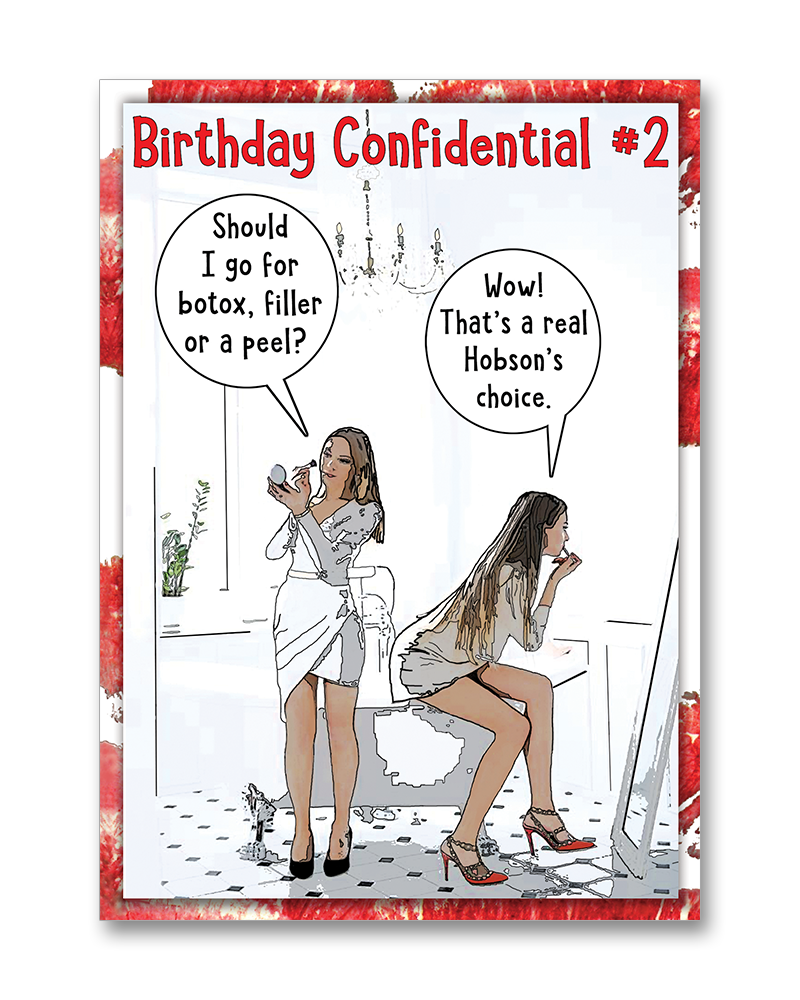 "Birthday Confidential #2 - Hobson's Choice"