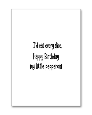 "My Little Pepperoni"
